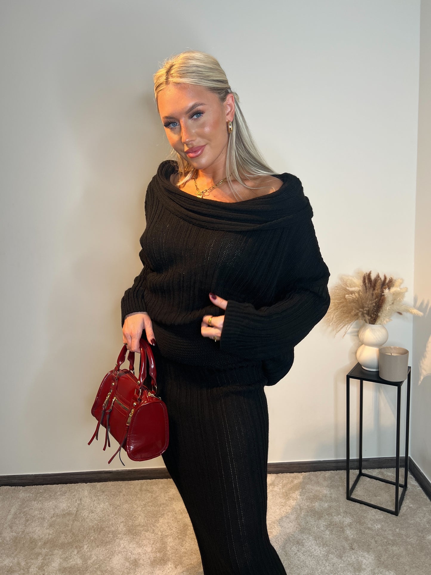 Elena two piece- black