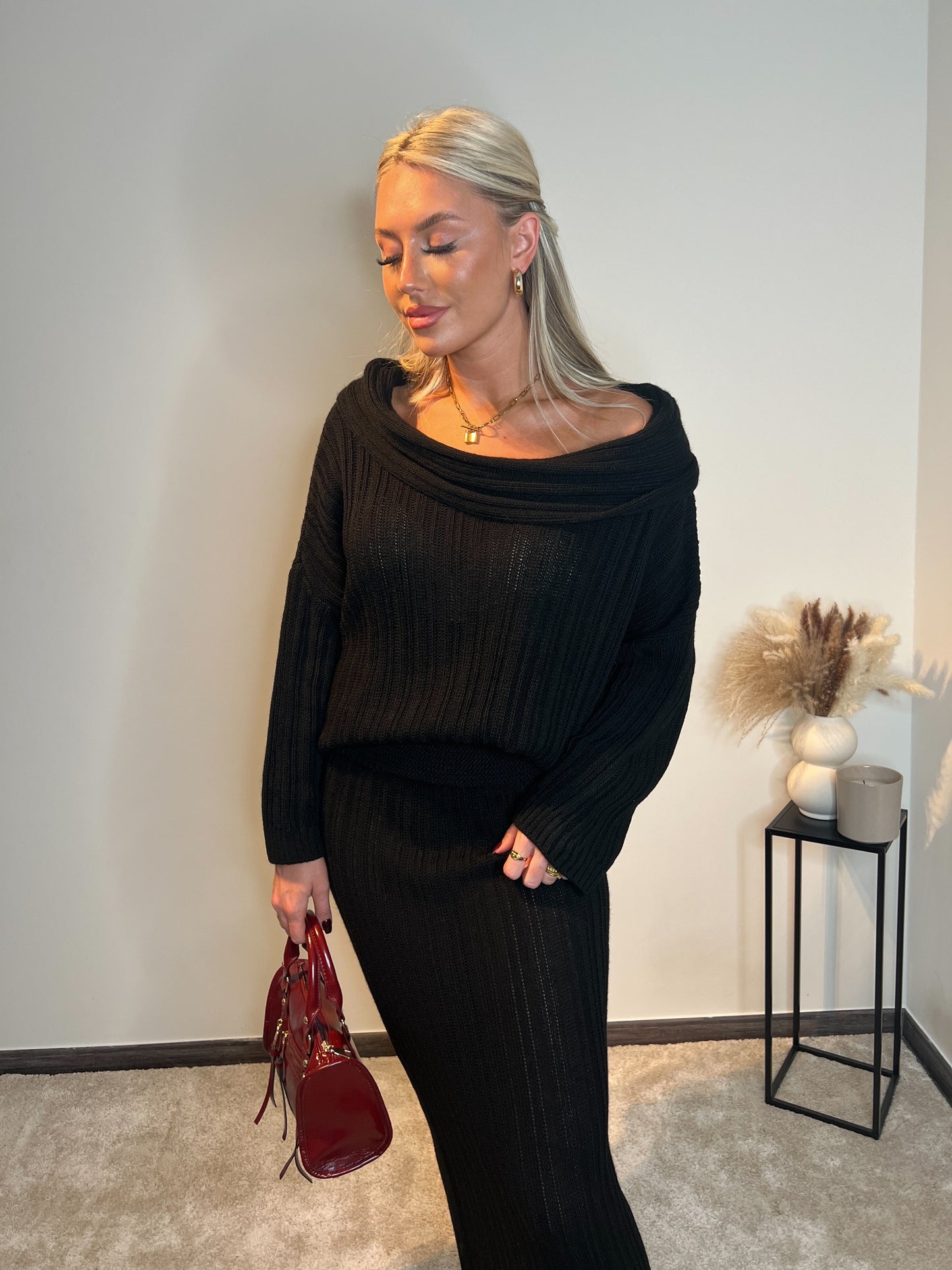 Elena two piece- black