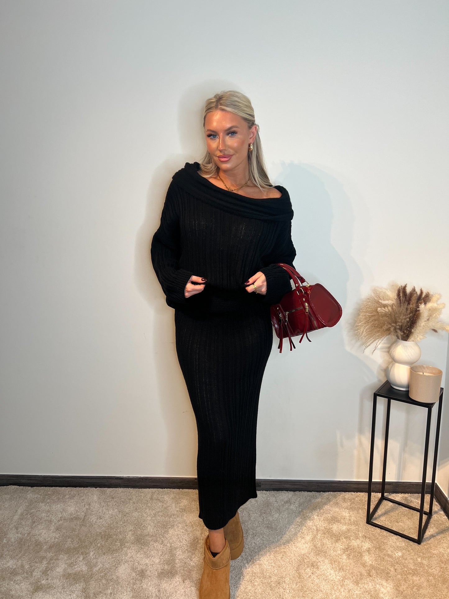 Elena two piece- black