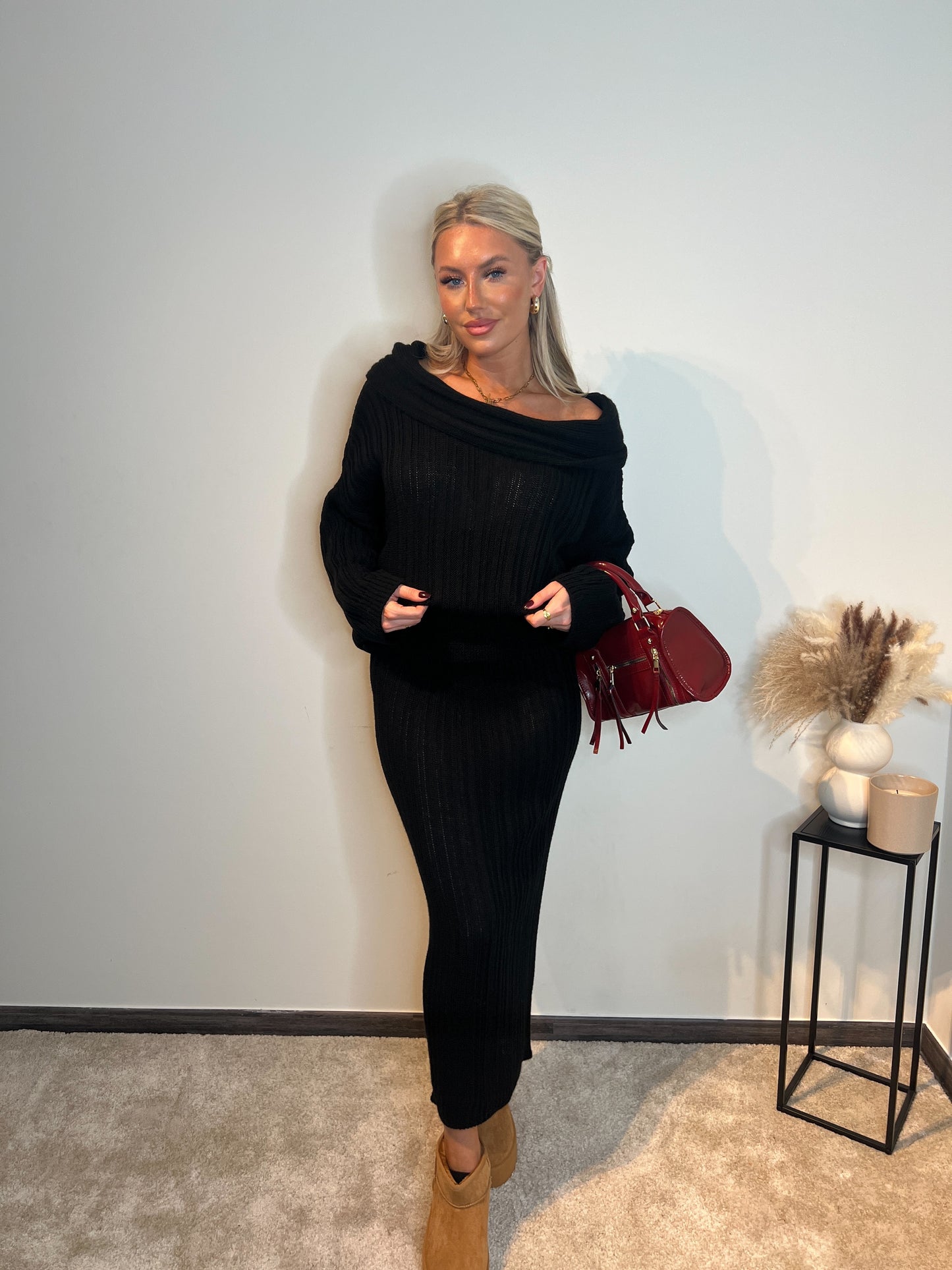 Elena two piece- black