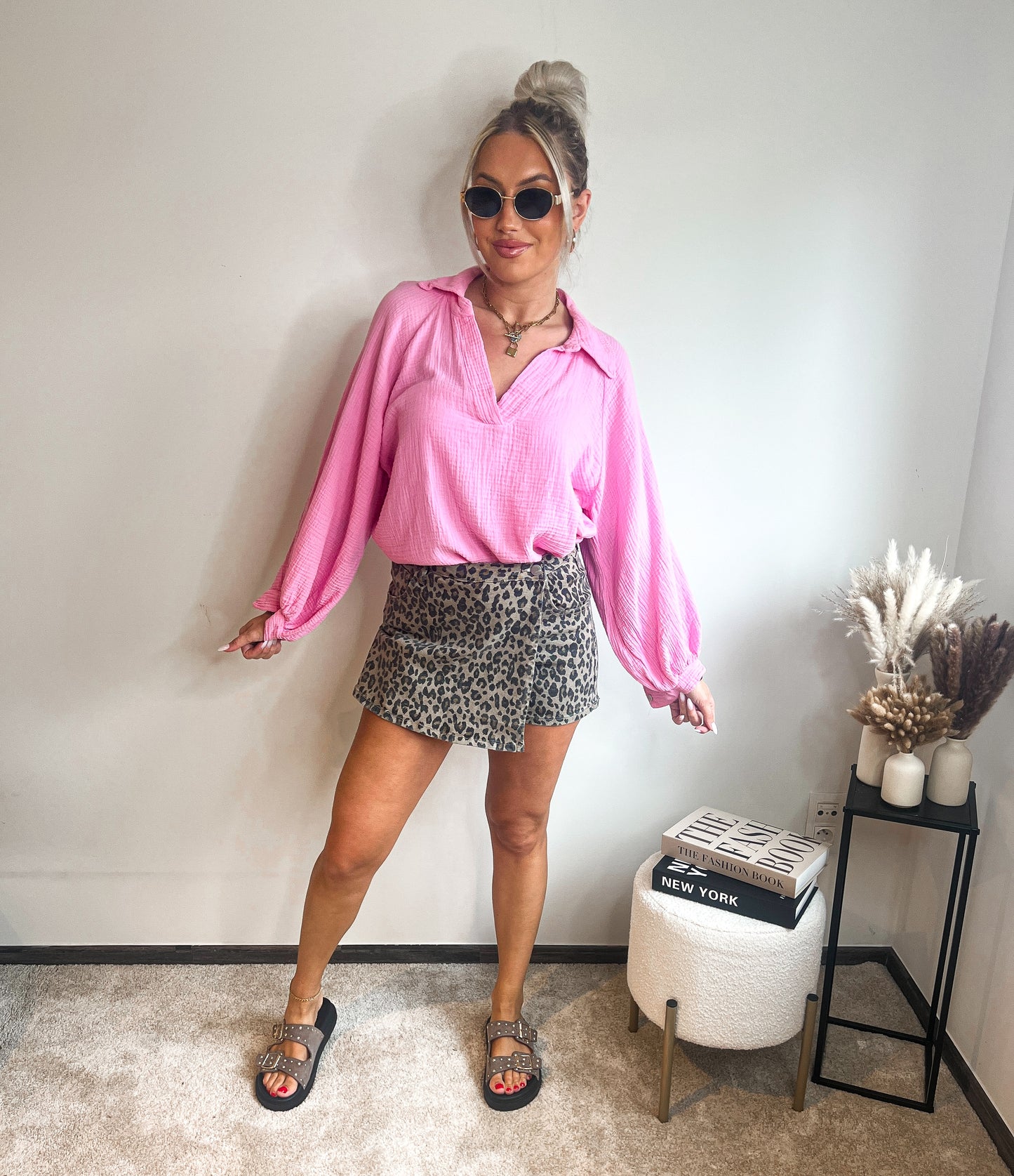 Tetra blouse - pink