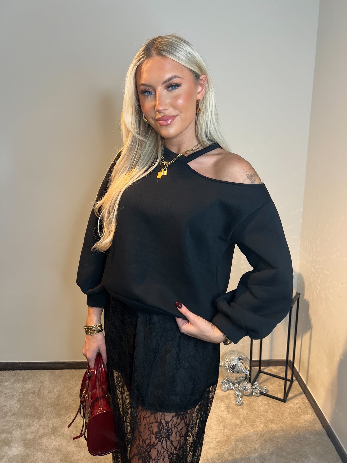 Bibi sweater - black
