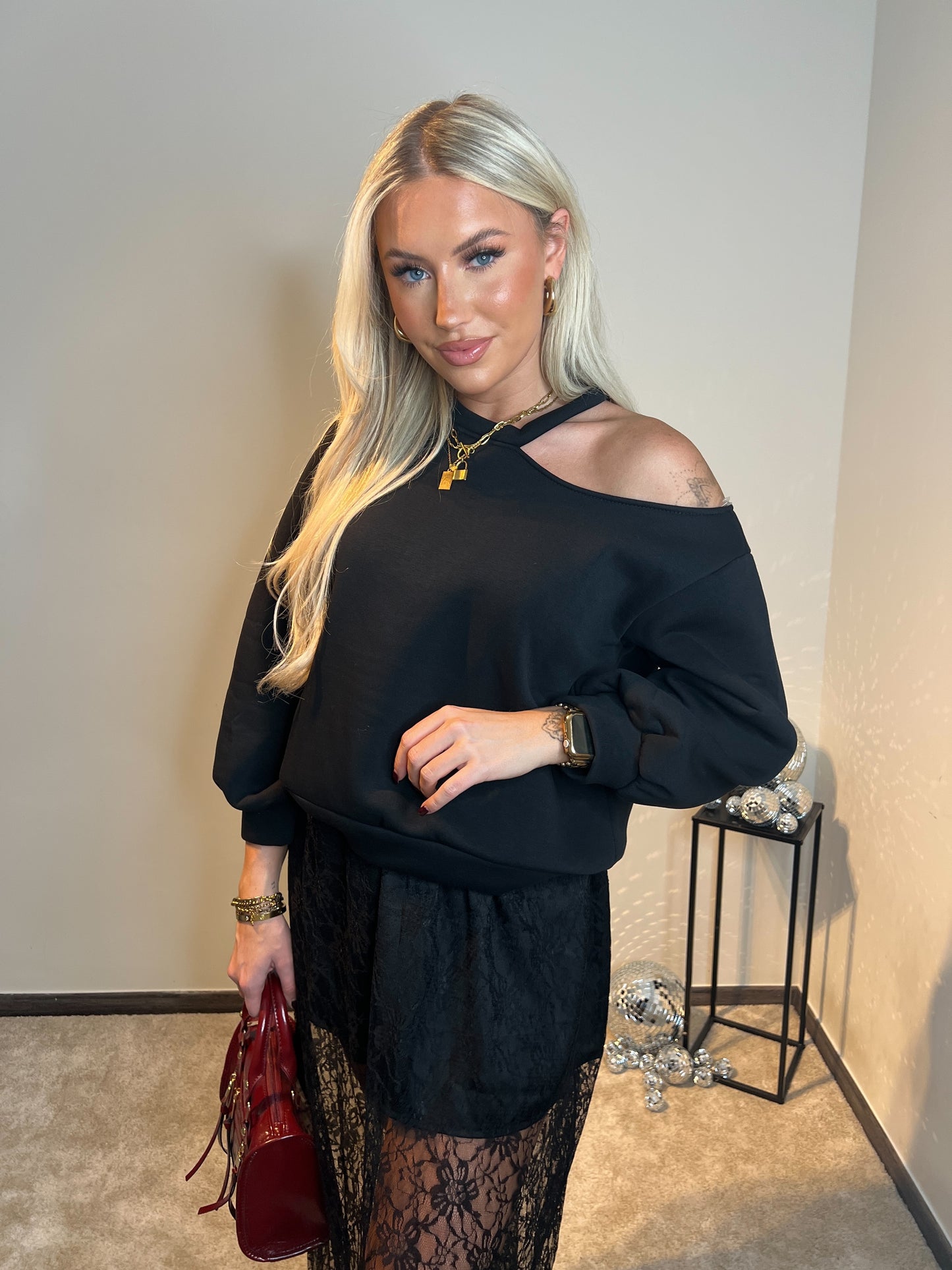 Bibi sweater - black