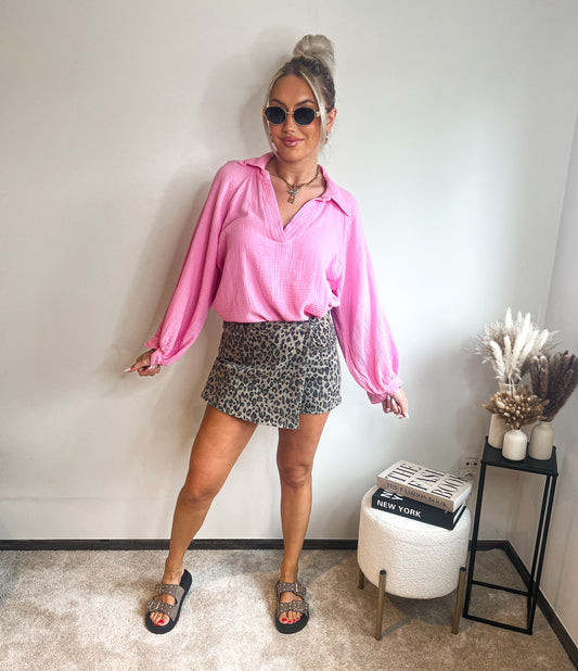 Tetra blouse - pink