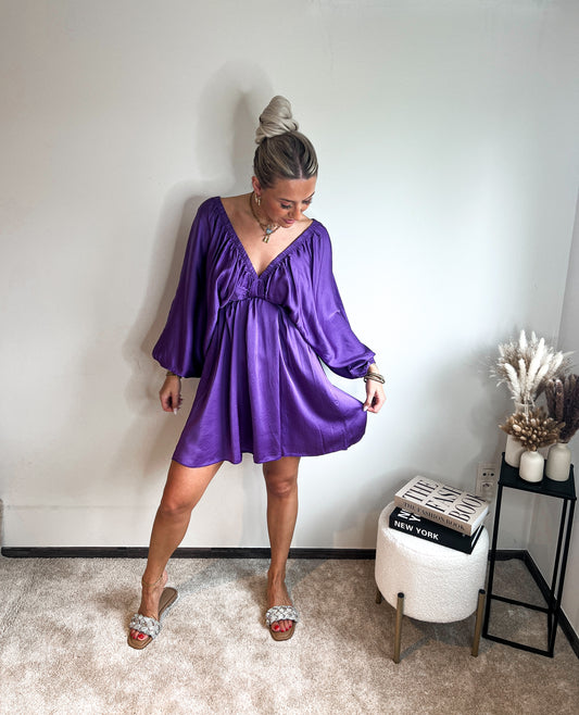 Gigi dress - paars